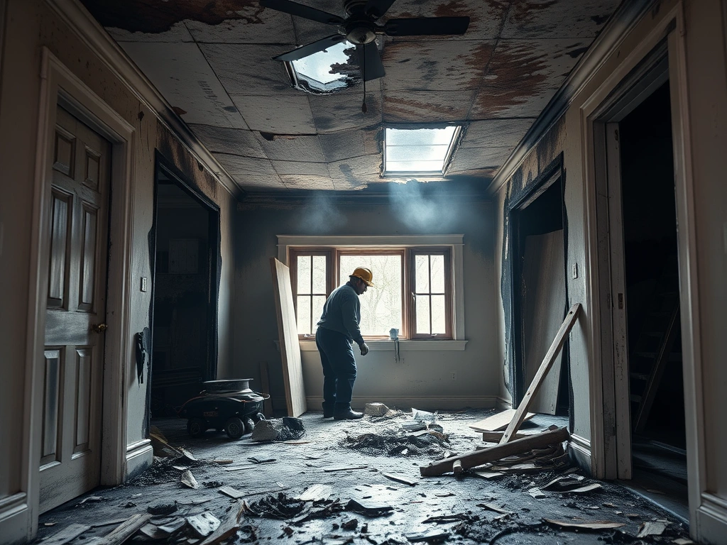 Fire And Smoke Damage Restoration