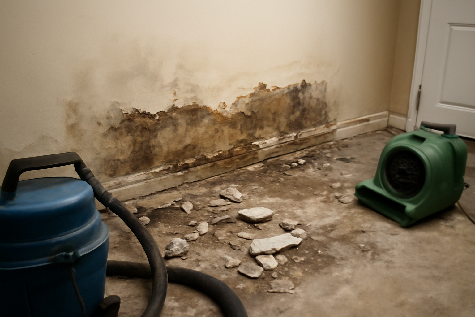 Basement Water Damage Restoration in Dayton, IA