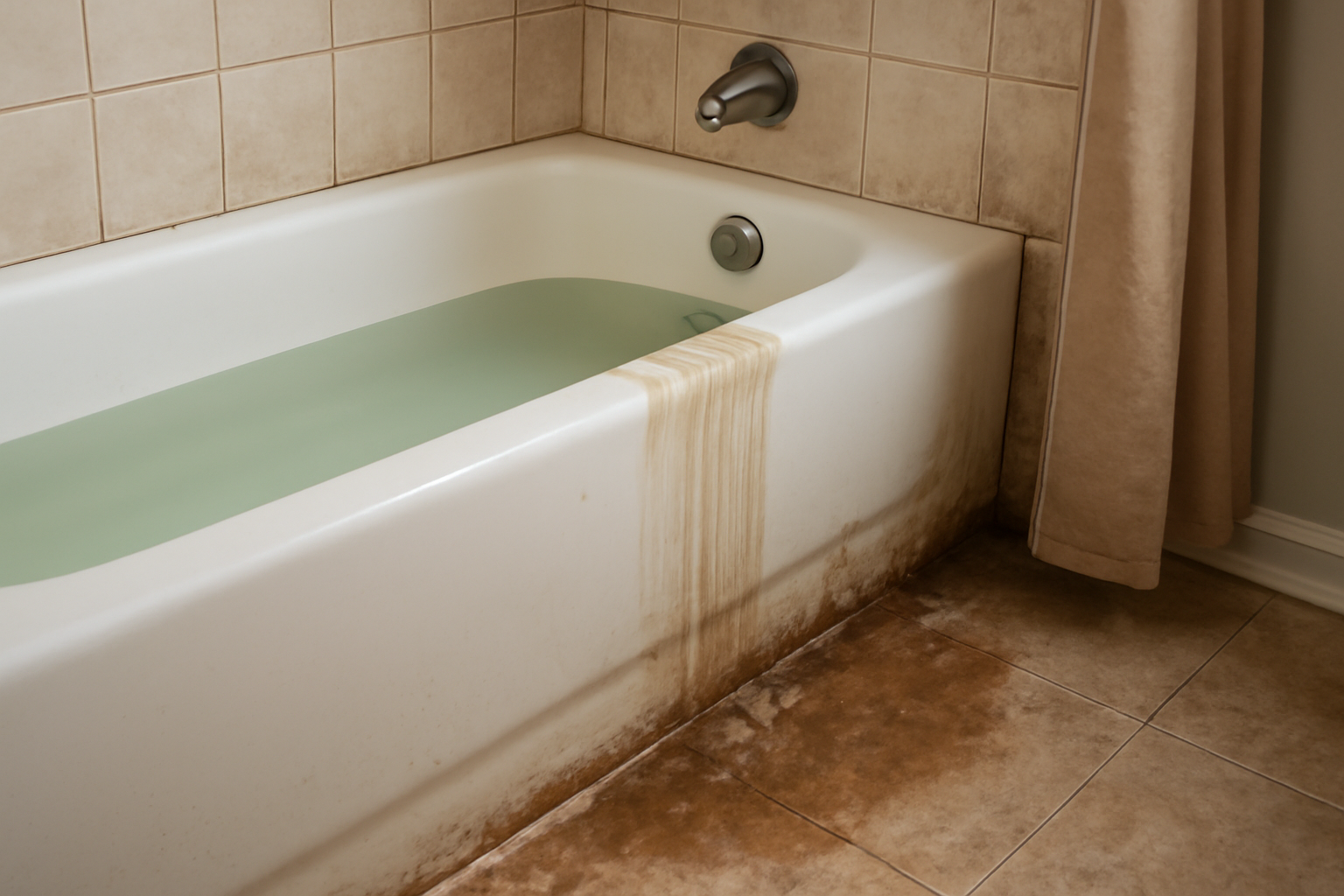 Bathtub Overflow Water Removal in Gilbert, IA