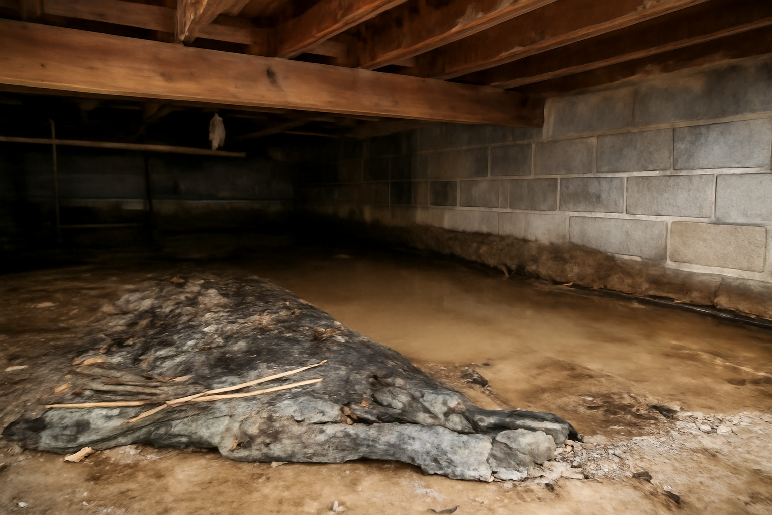 Crawl Space Water Removal in Union, IA