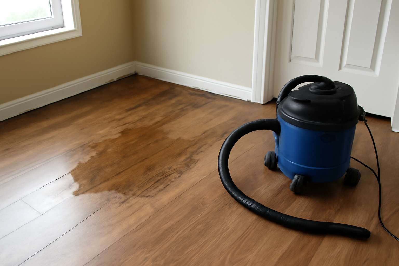 Laminate Floor Water Extraction in Hubbard, IA