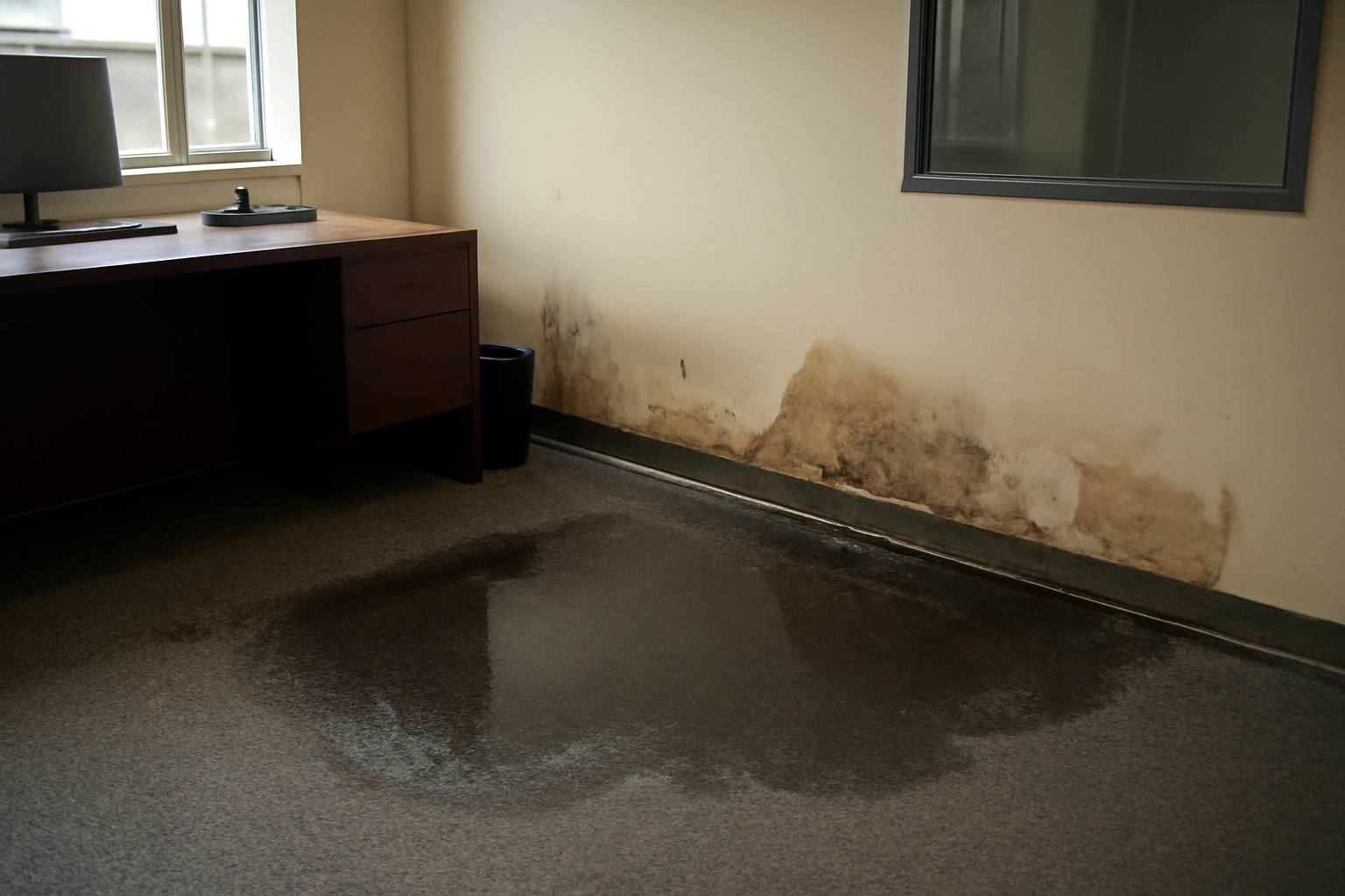Office Building Water Extraction in Pleasant Hill, IA