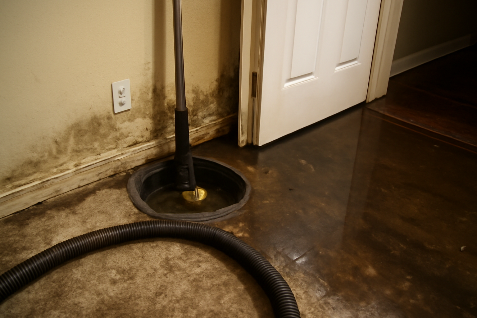 Sump Pump Failure Water Removal in Melbourne, IA