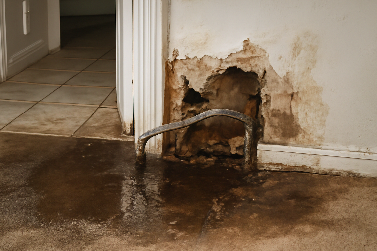 Supply Line Break Water Removal in Dayton, IA